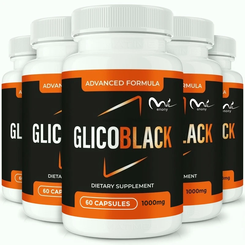 GlicoBlack  6 Bottle Package - Weight Loss Supplement Bundle
